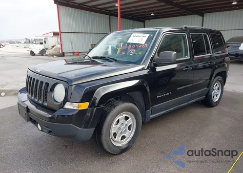 2012 Jeep Patriot Sport из США, поврежденный, VIN 1C4NJPBA0CD590702